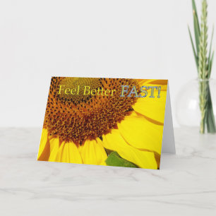 le tournesol obtiennent la carte bonne