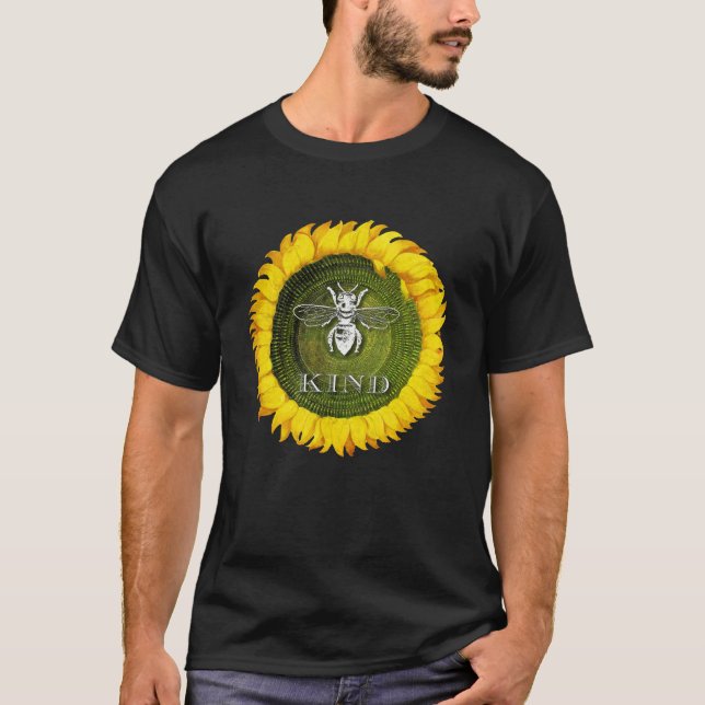 Le tournesol soit T-shirt aimable de gentillesse (Devant)
