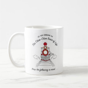 Le train de Choo-Choo de la tasse de la vie
