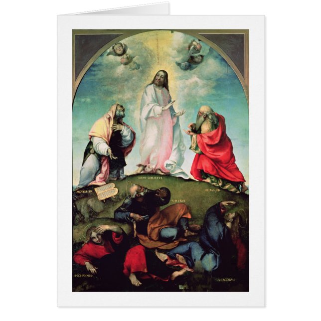 Le Transfiguration du Christ, c.1510-12 (huile sur (Devant)