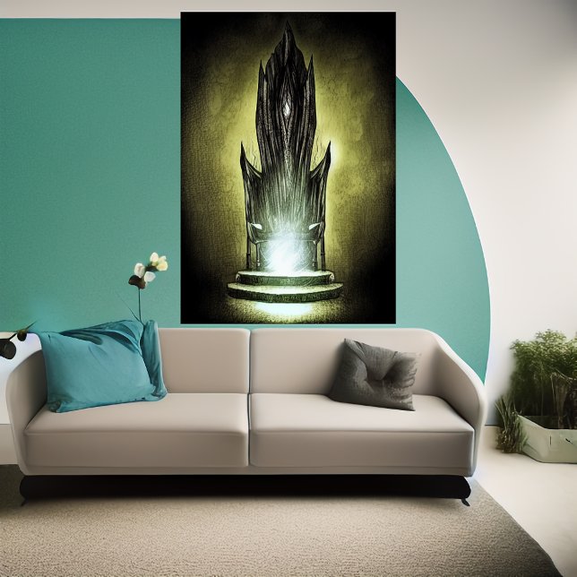 Le trône | AI Art Poster (Créateur téléchargé)