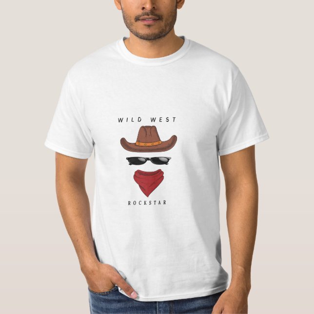 Le tshirt du Far West (Devant)