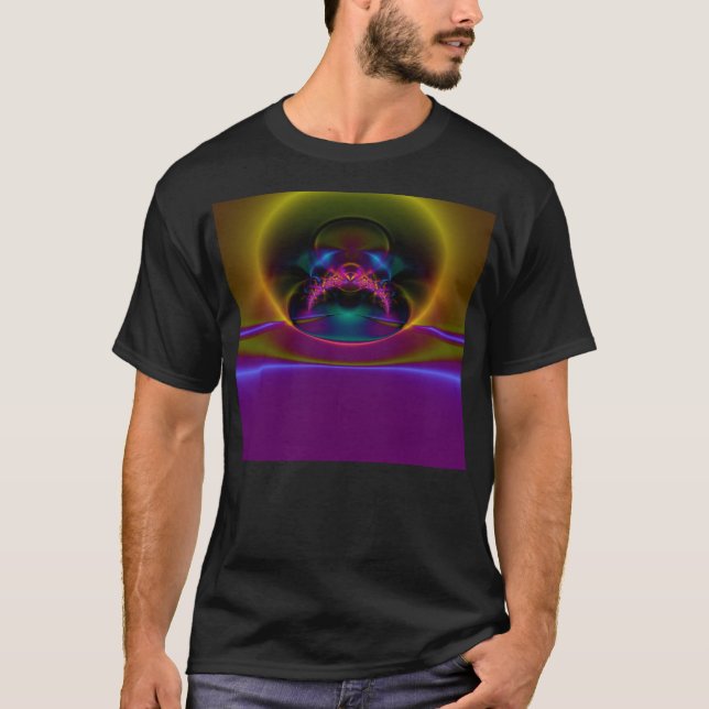 Le tunnel du sort malheureux - T-shirt noir (Devant)