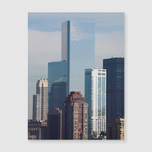 Le vaste centre financier Manhattan New York