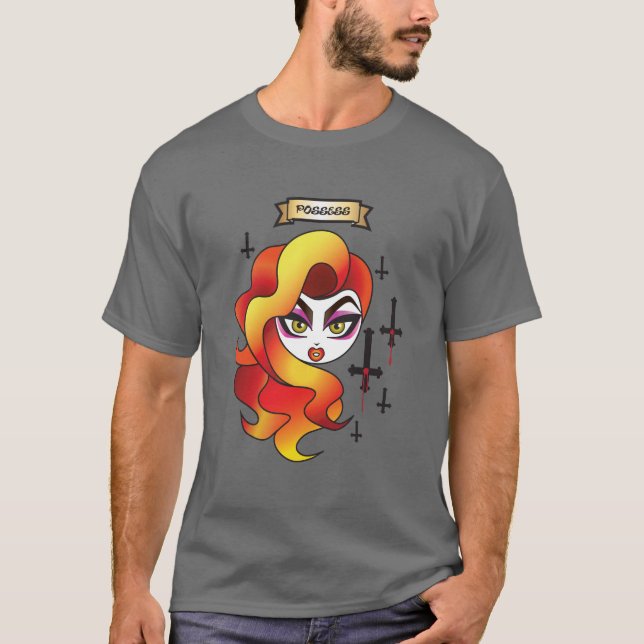 Le vaudou "possèdent" le T-shirt des hommes (Devant)
