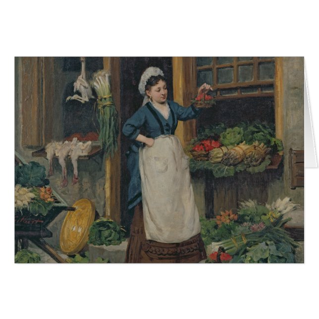 Le vendeur de fruit (Devant horizontal)