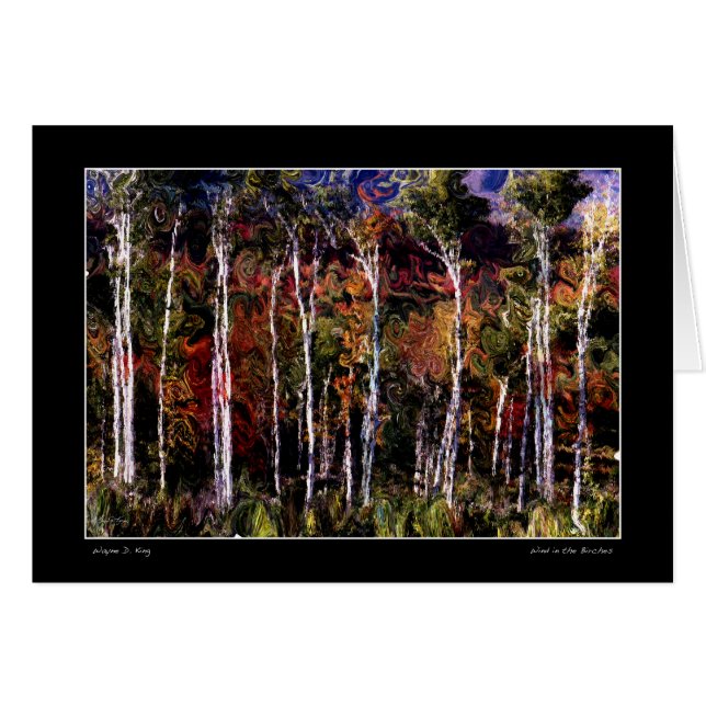 Le vent dans les bouleaux (Devant horizontal)