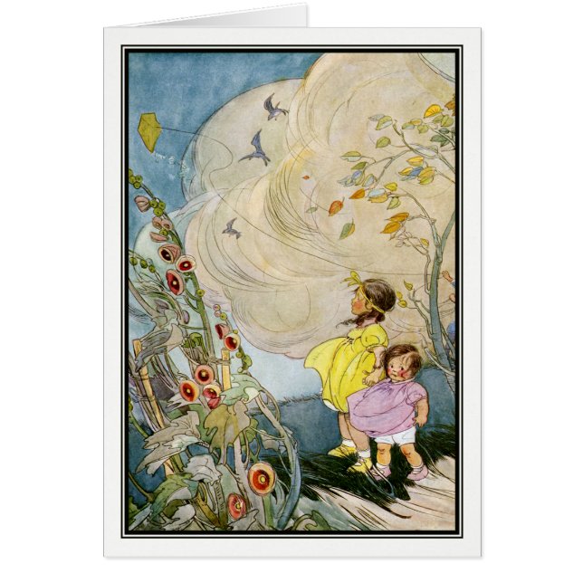 Le vent par Ruth Mary Hallock (Devant)