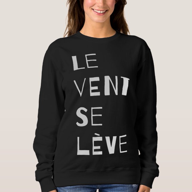 Le Vent Se Leve - Sweat - shirt à capuche blanc (Devant)