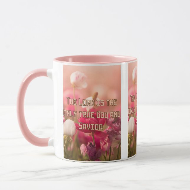 Le Véritable Dieu Et La Mug À Deux Tons Sauveur (Gauche)