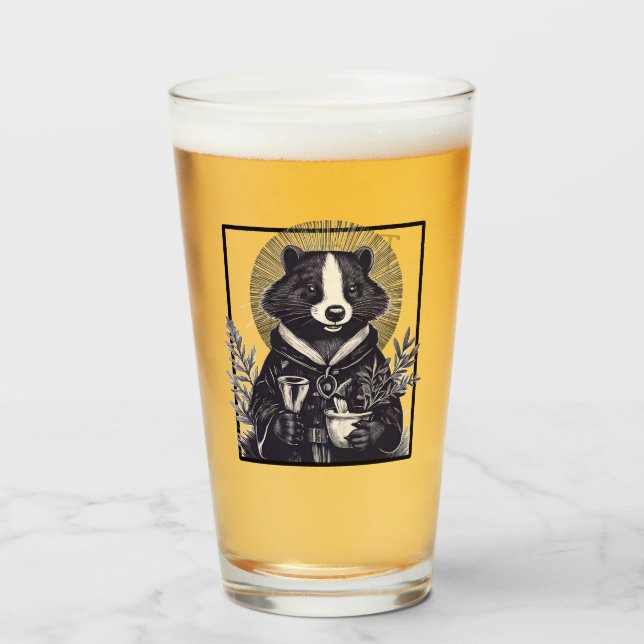 Le verre Cleric Pint (Devant (rempli))