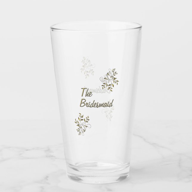 Le Verre de Demoiselle d'Honneur (Devant)