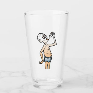 Le verre de l'homme assoiffé