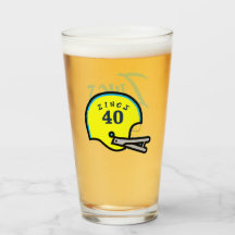 Le verre de pinte des Zings w/Helmet FF