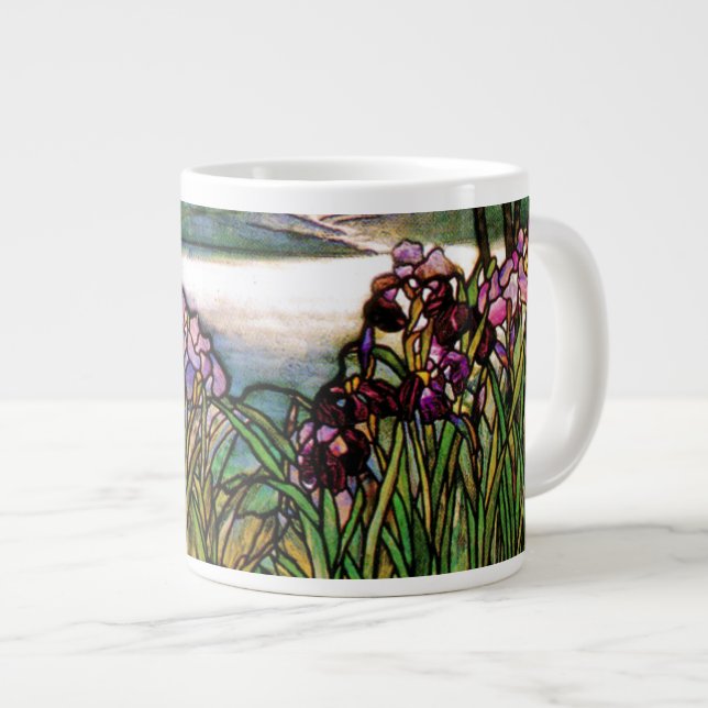Le verre de Tiffany Iriss Jumbo Mug (Devant droit)