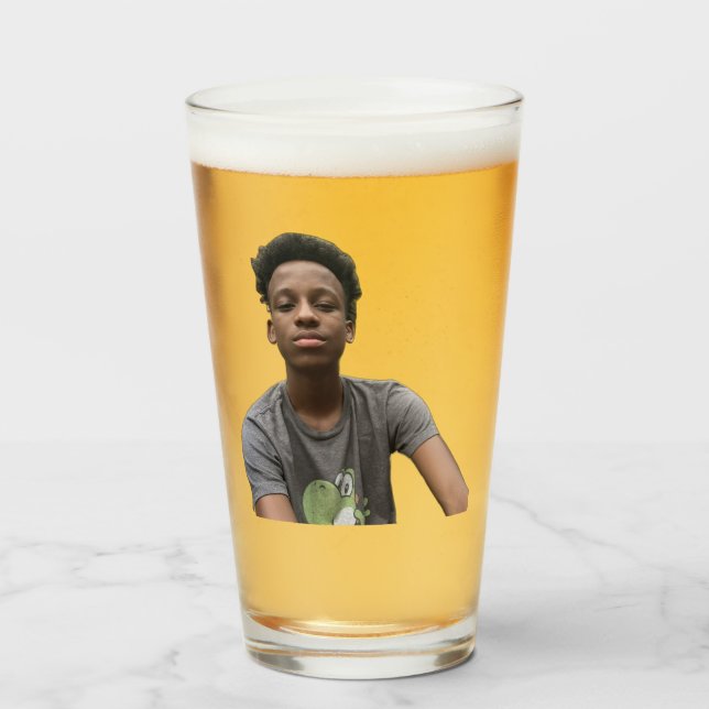 Le verre "Sip Like Clay" (Devant (rempli))