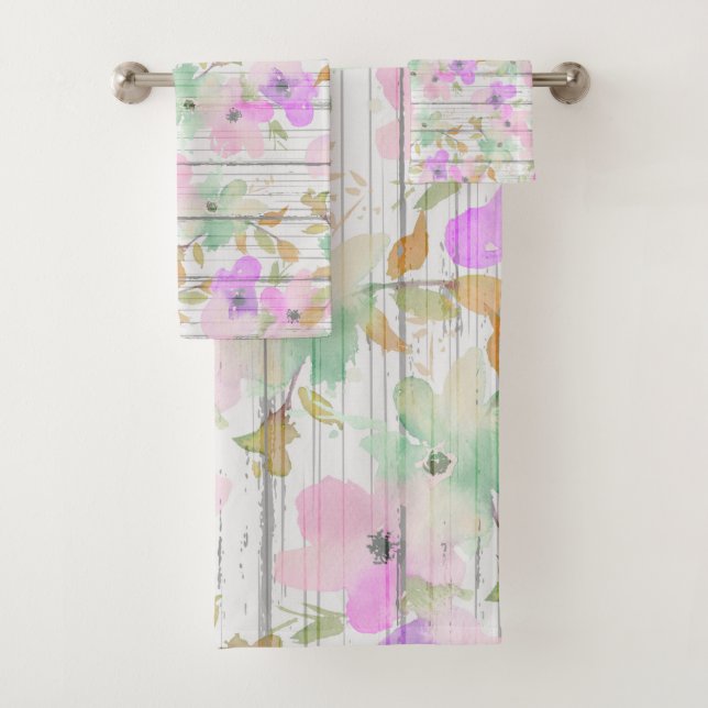 Le vert blanc rustique de menthe en bois (En situation)