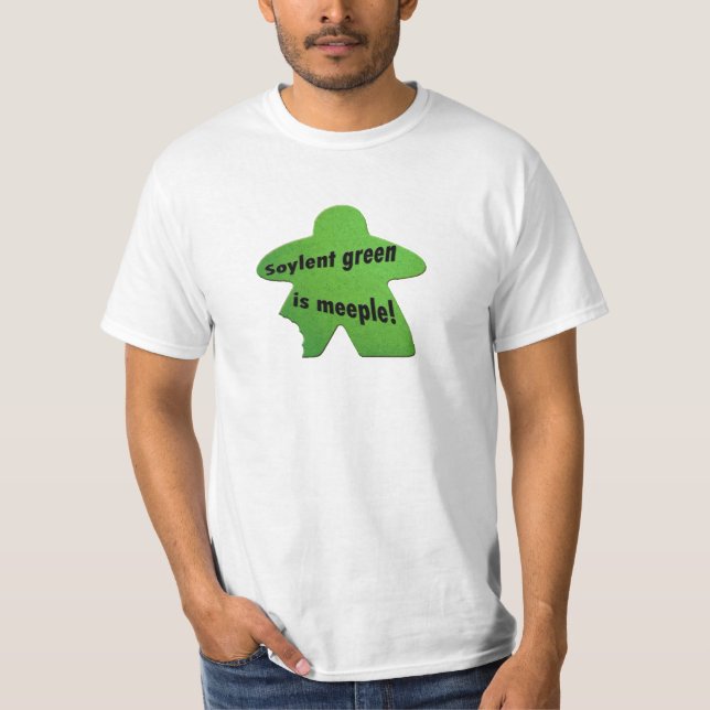 Le vert de Soylent est T-shirt de Meeple (Devant)