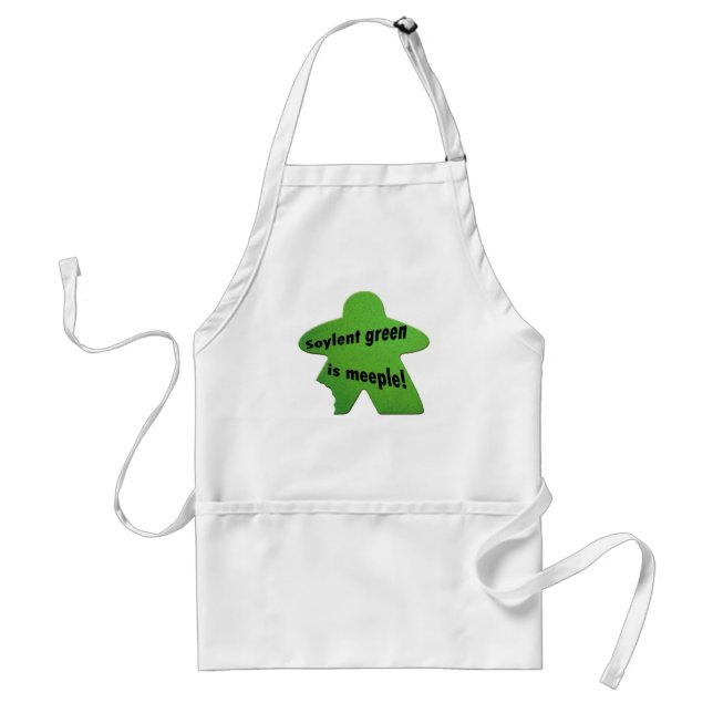Le vert de Soylent est tablier de Meeple (Devant)