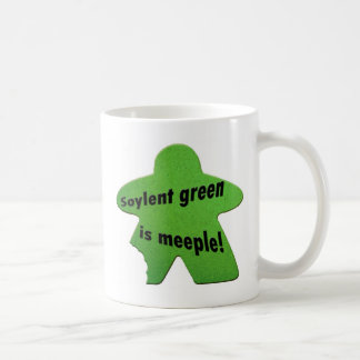 Le vert de Soylent est tasse de Meeple