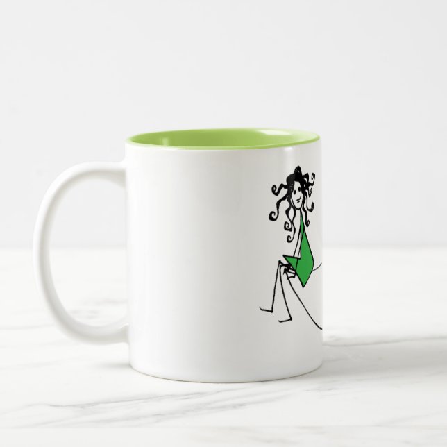 Le vert est bon : Vert - Loreen Love Mug (Gauche)