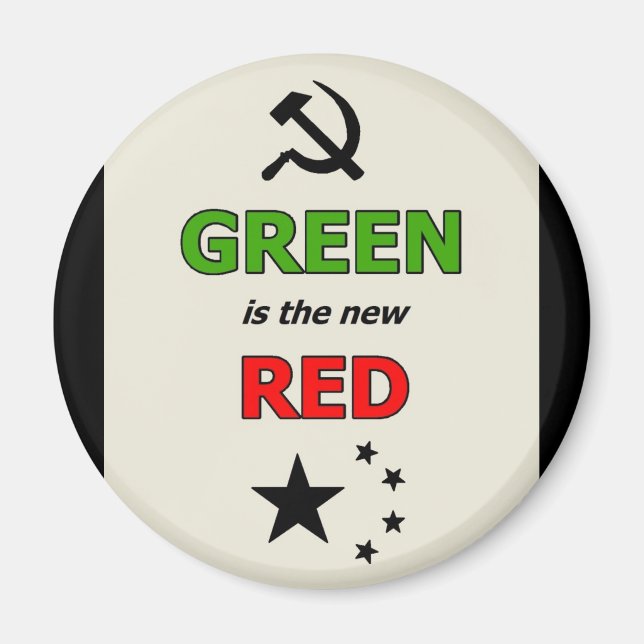 Le vert est le nouvel aimant rouge (Devant)