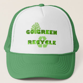 Le vert réutilisent le casquette de