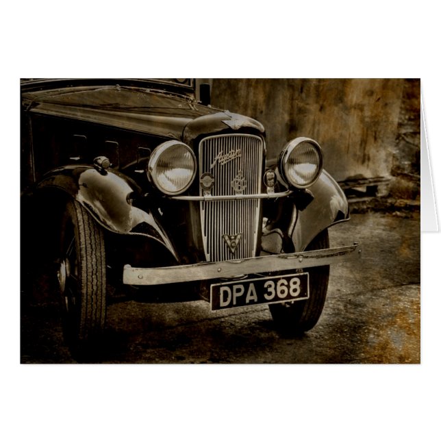 Le vieux Austin (Devant horizontal)