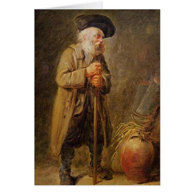 Le vieux mendiant (Devant)