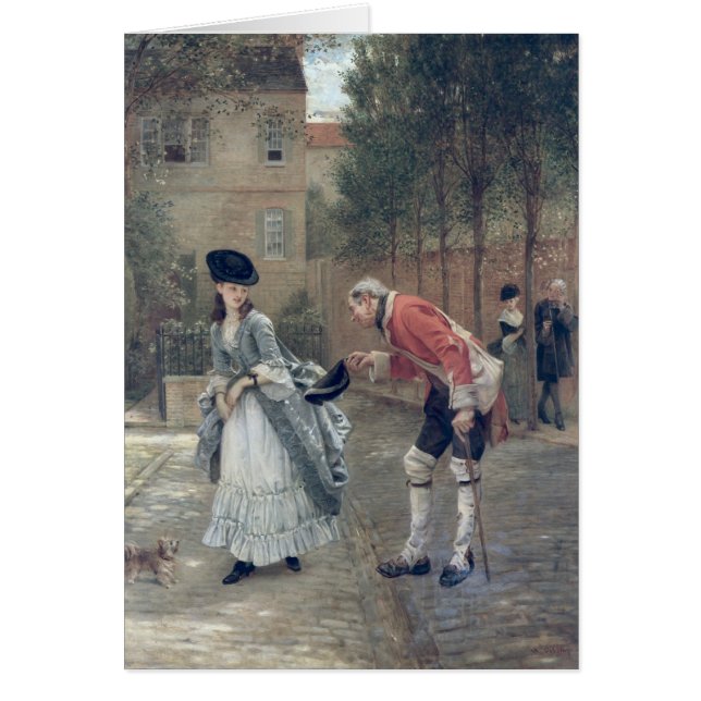 Le vieux soldat, 1869 (Devant)