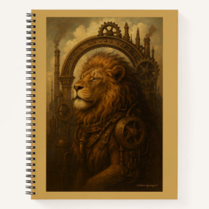 Le Vigilant de l’Arche – Carnet spirale Steampunk