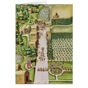 Le village de Secoton