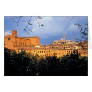 Le village toscan de Sienne, Italie.