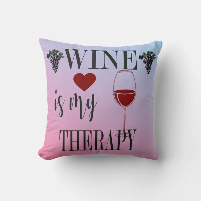 Le Vin Est Mon Oreiller Thérapeutique (Recto)