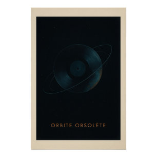 Le Vinyle en orbite - Poster