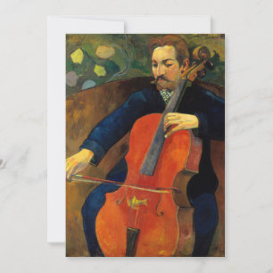 Le violoncelliste Schneklud   Paul Gauguin