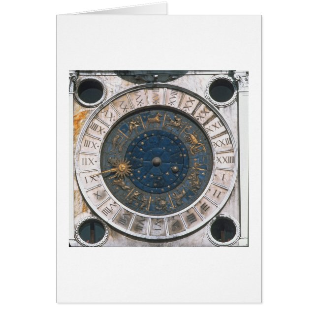 Le visage d'or et d'horloge d'émail, conception (Devant)