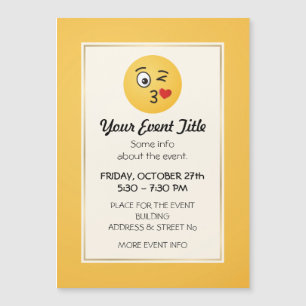 Le visage Jetant un baiser