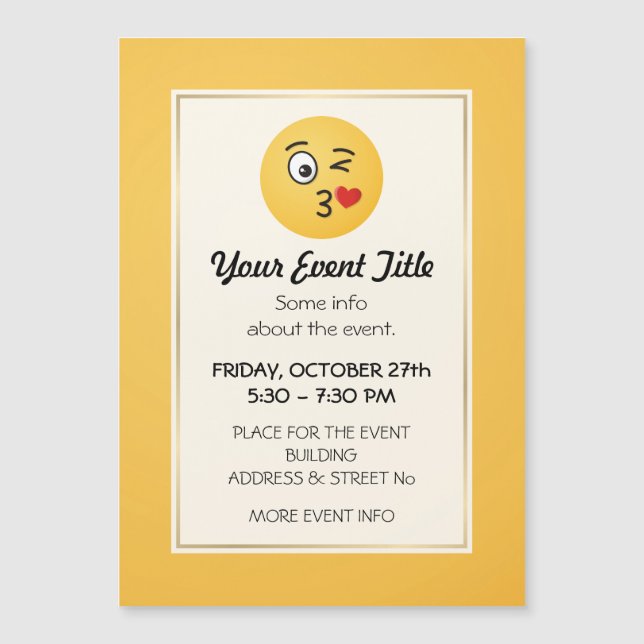 Le visage Jetant un baiser (Devant)