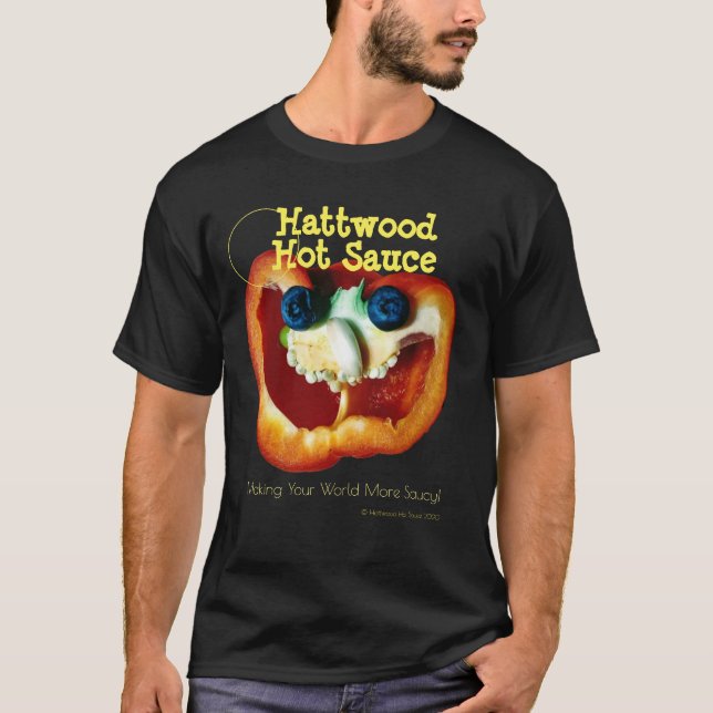 Le visage riant de poivron par T-shirt Hattwood Ho (Devant)