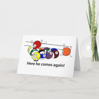 Le voici qui vient carte de voeux