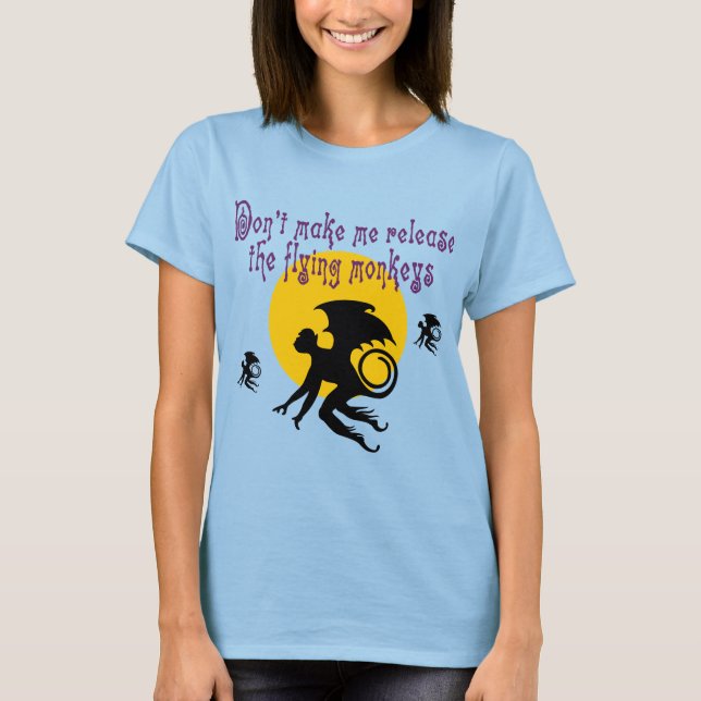 Le vol Monkeys le T-shirt (Devant)