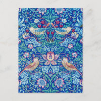 Le Voleur de fraises Bleu, carte postale de Willia