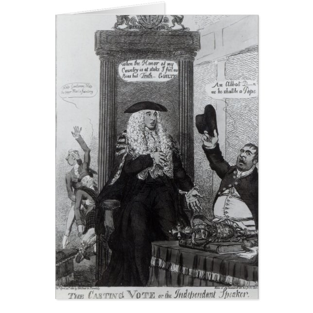 Le vote par appel nominal, ou le président indépen (Devant)