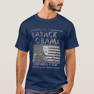 Le vote pour Barack Obama "ceci est T-shirt de