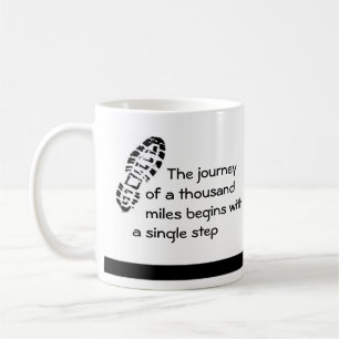 Le voyage commence café / thé Mug