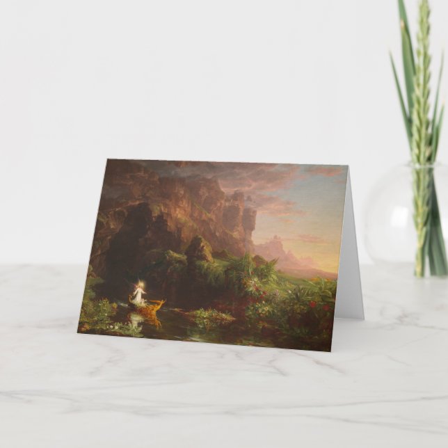 Le voyage de la vie : Carte de voeux pour enfants (Devant)