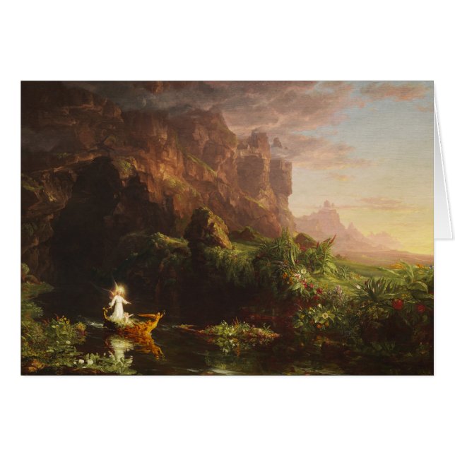 Le voyage de la vie : Enfance - Thomas Cole (Devant horizontal)
