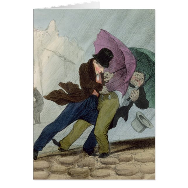 Le voyage de parapluie, de 'Flibustiers Parisiens (Devant)