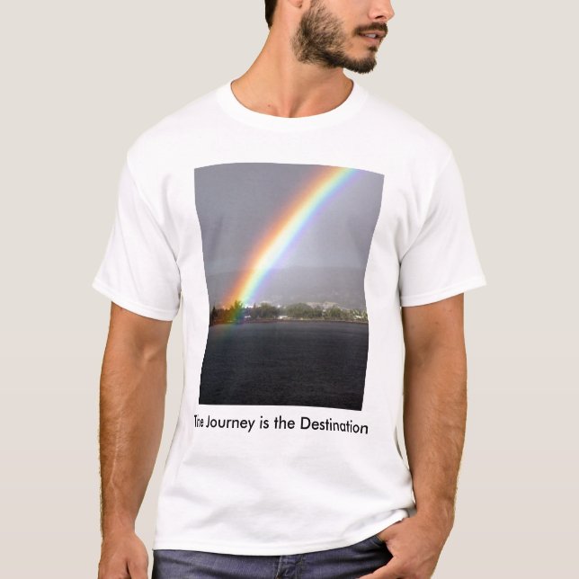 Le voyage est le T-shirt de destination (Devant)